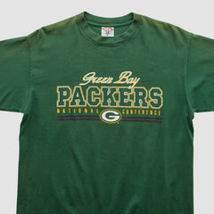 Green Bay Packers Sof Tee 2000s T-shirt - Green Vintage on sale
