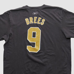 New Orleans Saints Reebok 2000s T-shirt - Black Vintage for sale