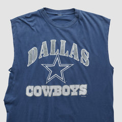 Dallas Cowboys 90s Tank - Navy Vintage for sale