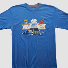 World Series Artex 1985 T-shirt Blue Vintage