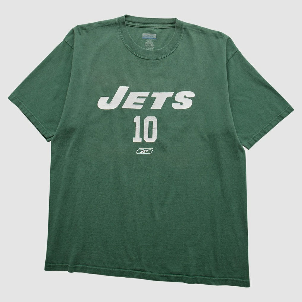 New York Jets Reebok 2000s T-shirt - Green Vintage for sale