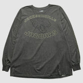 Jacksonville Jaguars NFL 2000s Long Sleeve T-shirt - Dark Heather Gray Vintage sale