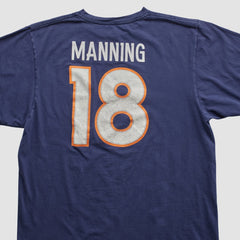 Denver Broncos Reebok 2000s T-shirt - Navy Vintage on sale