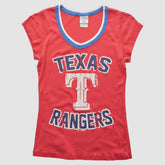 Texas Rangers Campus Lifestyle 2010s T-shirt Red Vintage