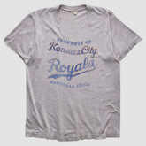 Kansas City Royals 80s T-shirt Heather Gray Vintage