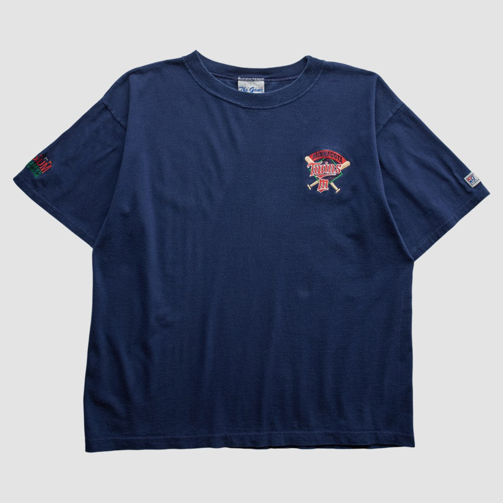 Minnesota Twins The Game 90s T-shirt Navy Vintage