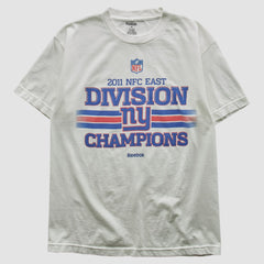 New York Giants Reebok 2011 T-shirt - White Vintage discount