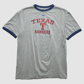 Texas Rangers Majestic 2010 T-shirt Heather Gray Vintage