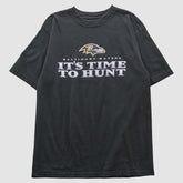 Baltimore Ravens Reebok 2000s T-shirt - Black Vintage online