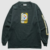 Pittsburgh Steelers Lee Apparel 2001 Long Sleeve T-shirt - Charcoal Vintage online