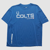 Indianapolis Colts Reebok 2000s T-shirt - Blue Vintage discount