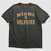 Miami Dolphins Reebok 2000s T-shirt - Charcoal Vintage sale