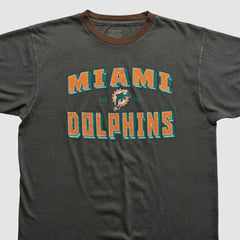 Miami Dolphins Reebok 2000s T-shirt - Charcoal Vintage sale
