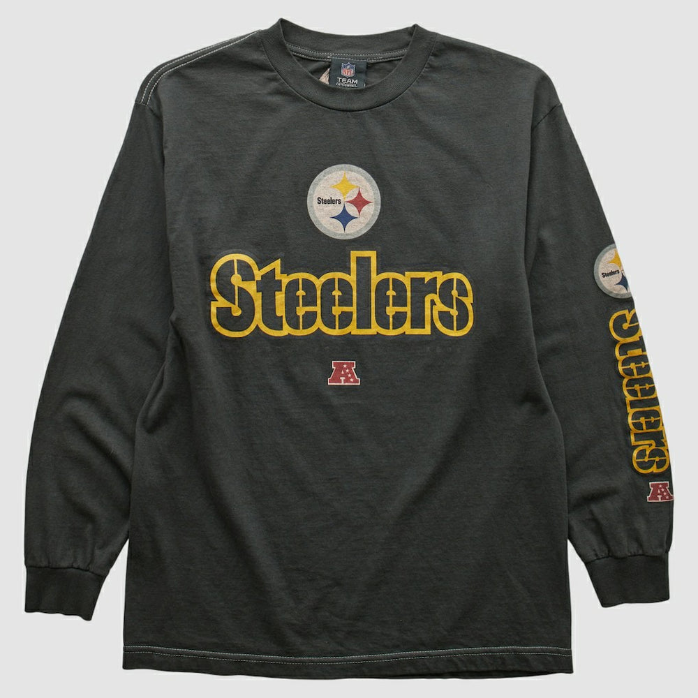 Pittsburgh Steelers NFL 2010s Long Sleeve T-shirt - Black Vintage online