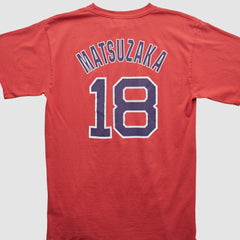 Boston Red Sox Majestic 2000s T-shirt Red Vintage