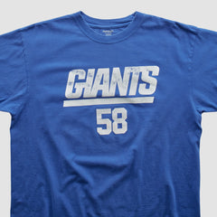 New York Giants Reebok 2000s T-shirt - Blue Vintage outlet