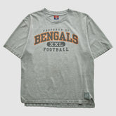 Cincinnati Bengals Reebok 2000s T-shirt - Heather Gray Vintage cheap