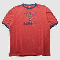 Texas Rangers Majestic 2009 T-shirt Red Vintage
