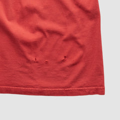 Texas Rangers Majestic 2000s T-shirt Red Vintage