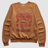 Minnesota Twins Fun Fleece 1987 Pullover Sweatshirt Brown Vintage