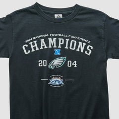 Philadelphia Eagles Alstyle 2004 T-shirt - Black Vintage cheap