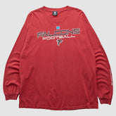 Atlanta Falcons Team Edition Apparel 2010s Long Sleeve T-shirt - Red Vintage online