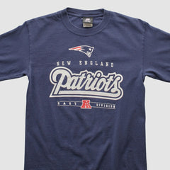 New England Patriots NFL 2010s Long Sleeve T-shirt - Navy Vintage online