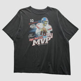Superbowl XLII MVP Reebok 2008 T-shirt - Black Vintage sale