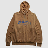 Indianapolis Colts NFL 2000s Hooded Pullover Sweatshirt - Brown Vintage cheap