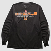 Cincinnati Bengals NFL 2000s Long Sleeve T-shirt - Black Vintage discount