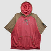Tampa Bay Buccaneers Reebok 2000s Hooded Pullover Sweatshirt - Red Vintage discount