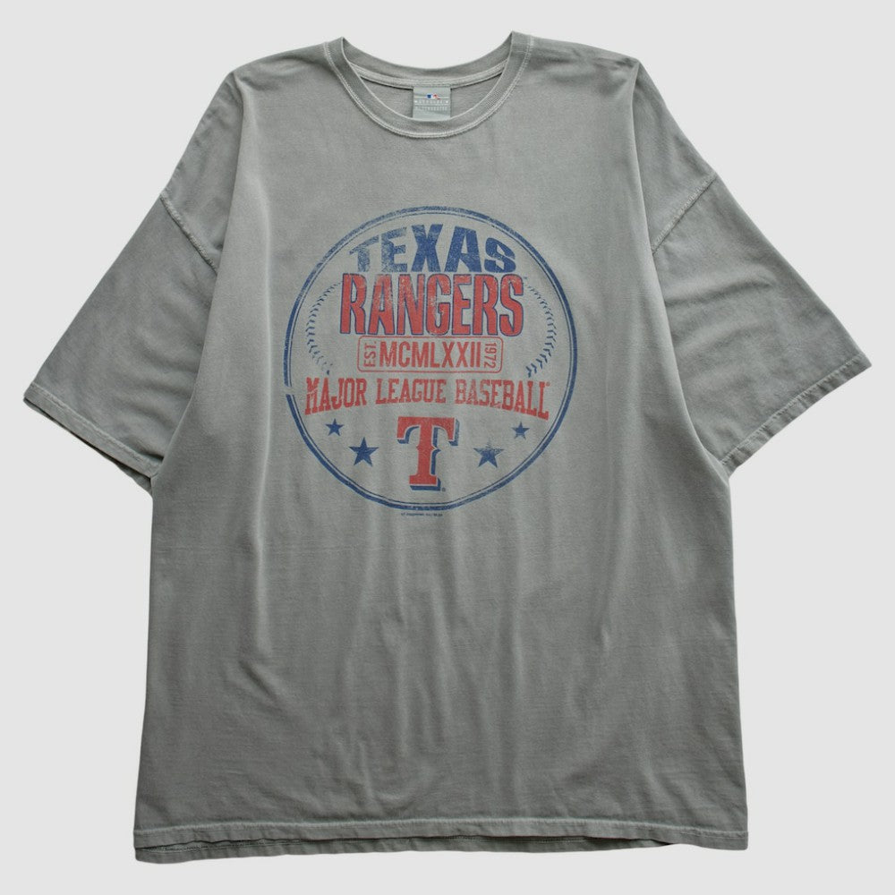 Texas Rangers MLB 2000s T-shirt Gray Vintage