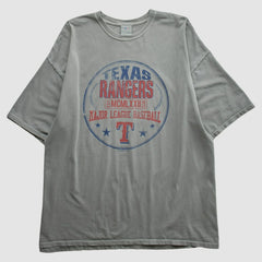 Texas Rangers MLB 2000s T-shirt Gray Vintage