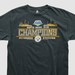 Pittsburgh Steelers NFL 2009 T-shirt - Black Vintage discount