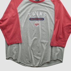 Minnesota Twins Gear For Sports 2000s T-shirt Heather Gray Vintage