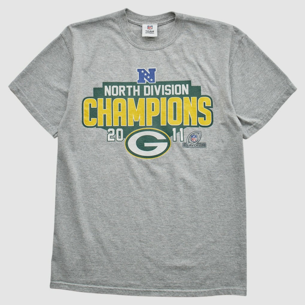 Green Bay Packers Team Edition Apparel 2011 T-shirt - Heather Gray Vintage cheap