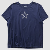 Dallas Cowboys Reebok 2000s T-shirt - Navy Vintage cheap