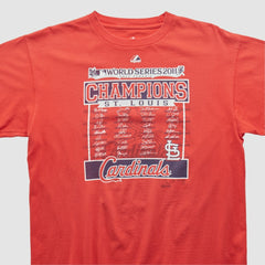 St. Louis Cardinals Majestic 2011 T-shirt Red Vintage