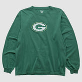 Green Bay Packers Reebok 2000s Long Sleeve T-shirt - Green Vintage outlet