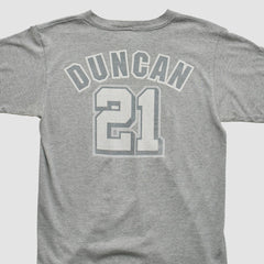 San Antonio Spurs Majestic 2000s T-shirt - Heather Gray Vintage discount