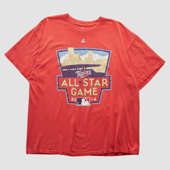 Minnesota Twins Majestic 2014 T-shirt Red Vintage