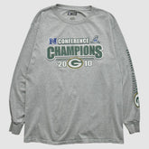 Green Bay Packers NFL 2010 Long Sleeve T-shirt - Heather Gray Vintage online