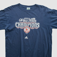 Boston Red Sox Adidas 2004 T-shirt Navy Vintage
