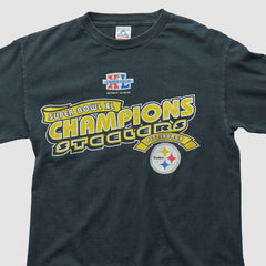 Pittsburgh Steelers Alstyle 2006 Long Sleeve T-shirt - Black Vintage discount