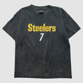 Pittsburgh Steelers Reebok 2000s T-shirt - Black Vintage on sale