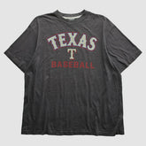 Texas Rangers MLB 2000s T-shirt Dark Heather Gray Vintage