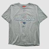 New England Patriots Reebok 2002 T-shirt - Heather Gray Vintage online