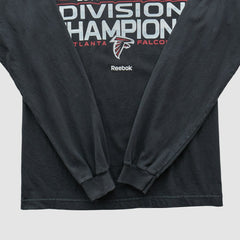 Atlanta Falcons Reebok 2010 Long Sleeve T-shirt - Black Vintage discount