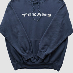 Houston Texans NFL 2010s Hooded Pullover Sweatshirt - Navy Vintage on sale