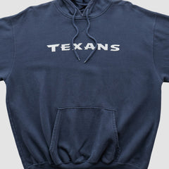 Houston Texans NFL 2010s Hooded Pullover Sweatshirt - Navy Vintage on sale